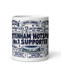 Tottenham Hotspur Mug No1 Supporter Gift Mugs