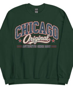 Chicago Original Varsity College Sweatshirt Jumpers