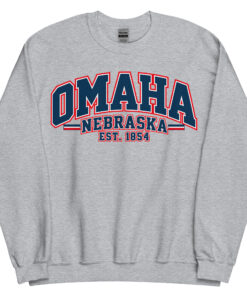 Omaha Nebraska Varsity Sweatshirts College Style