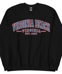 Virginia Beach Varsity Sweatshirts College Style