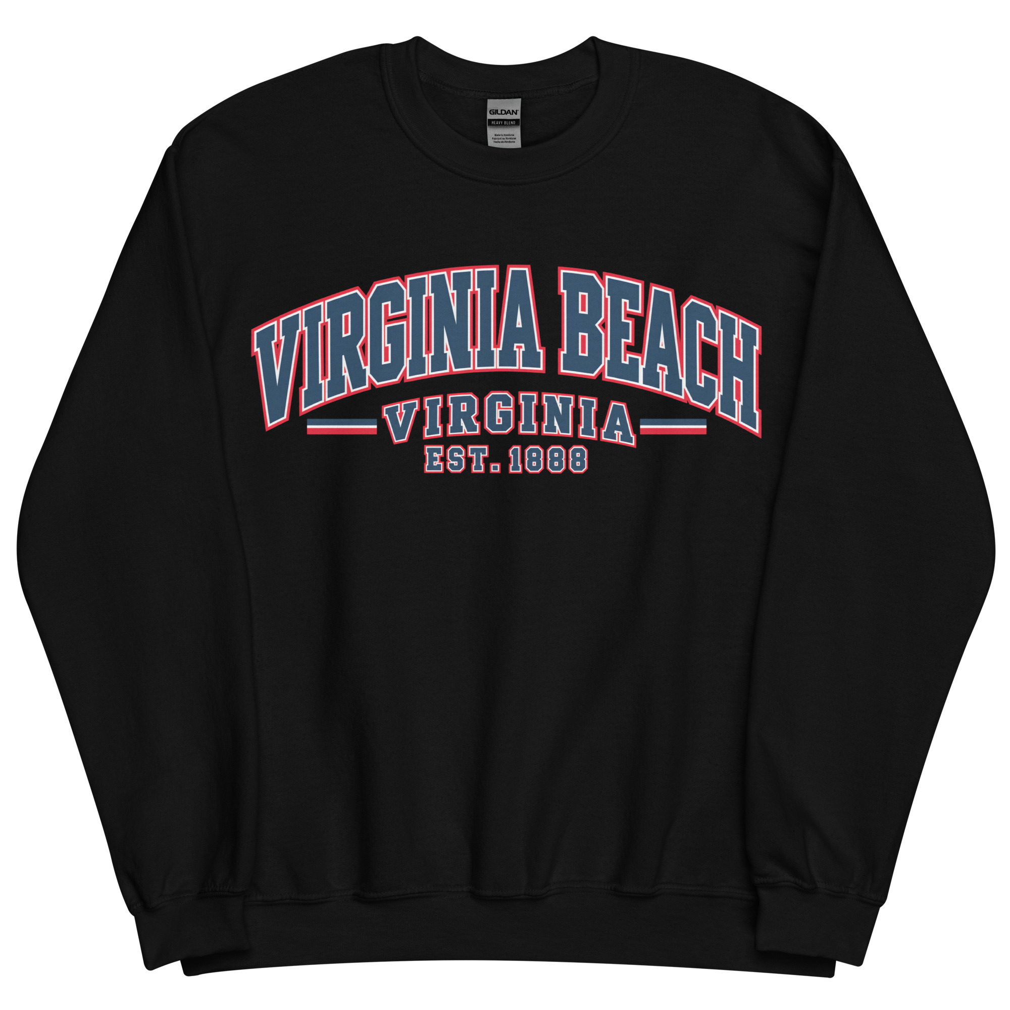 Virginia Beach Varsity Sweatshirts College Style