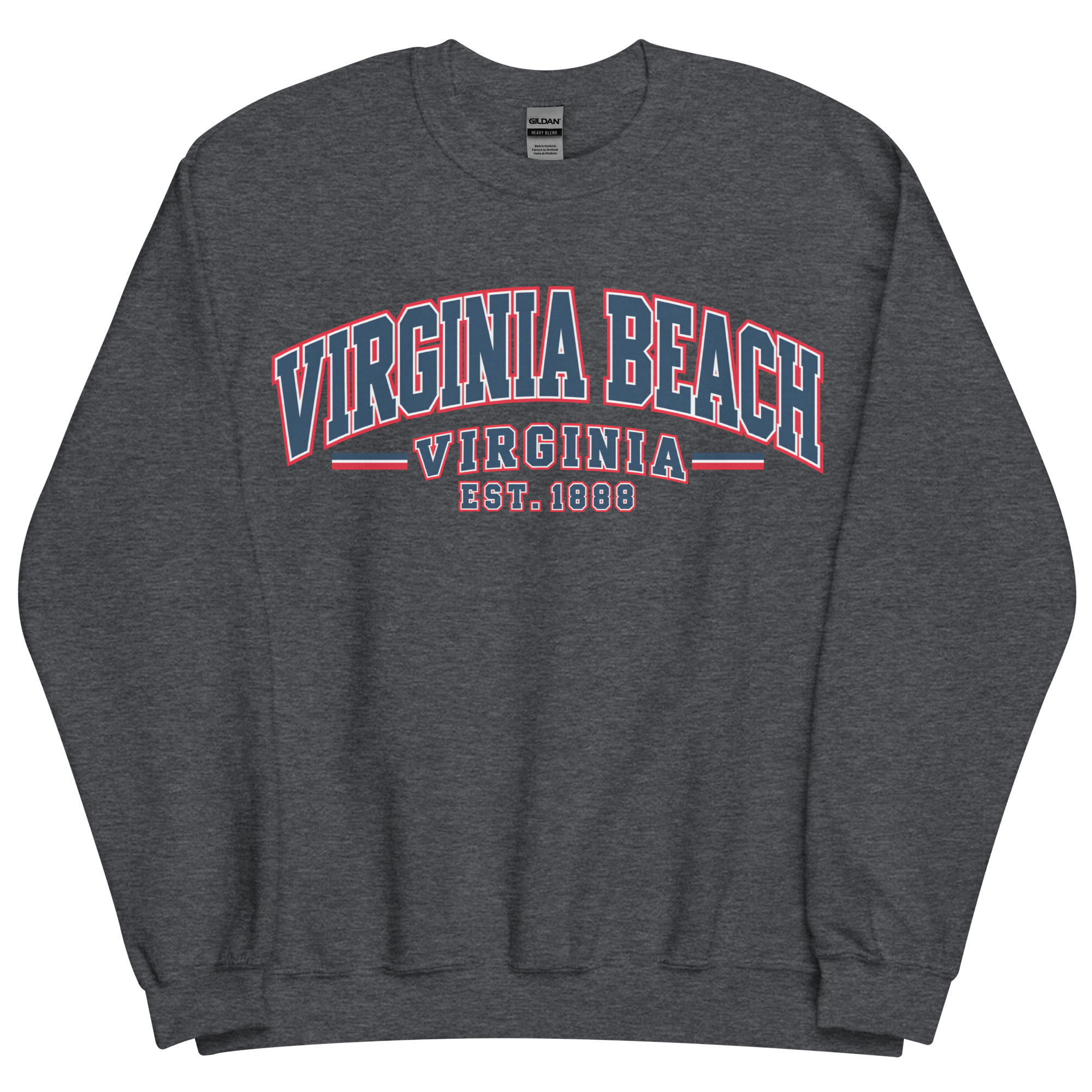 Virginia Beach Varsity Sweatshirts College Style