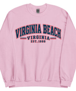 Virginia Beach Varsity Sweatshirts College Style