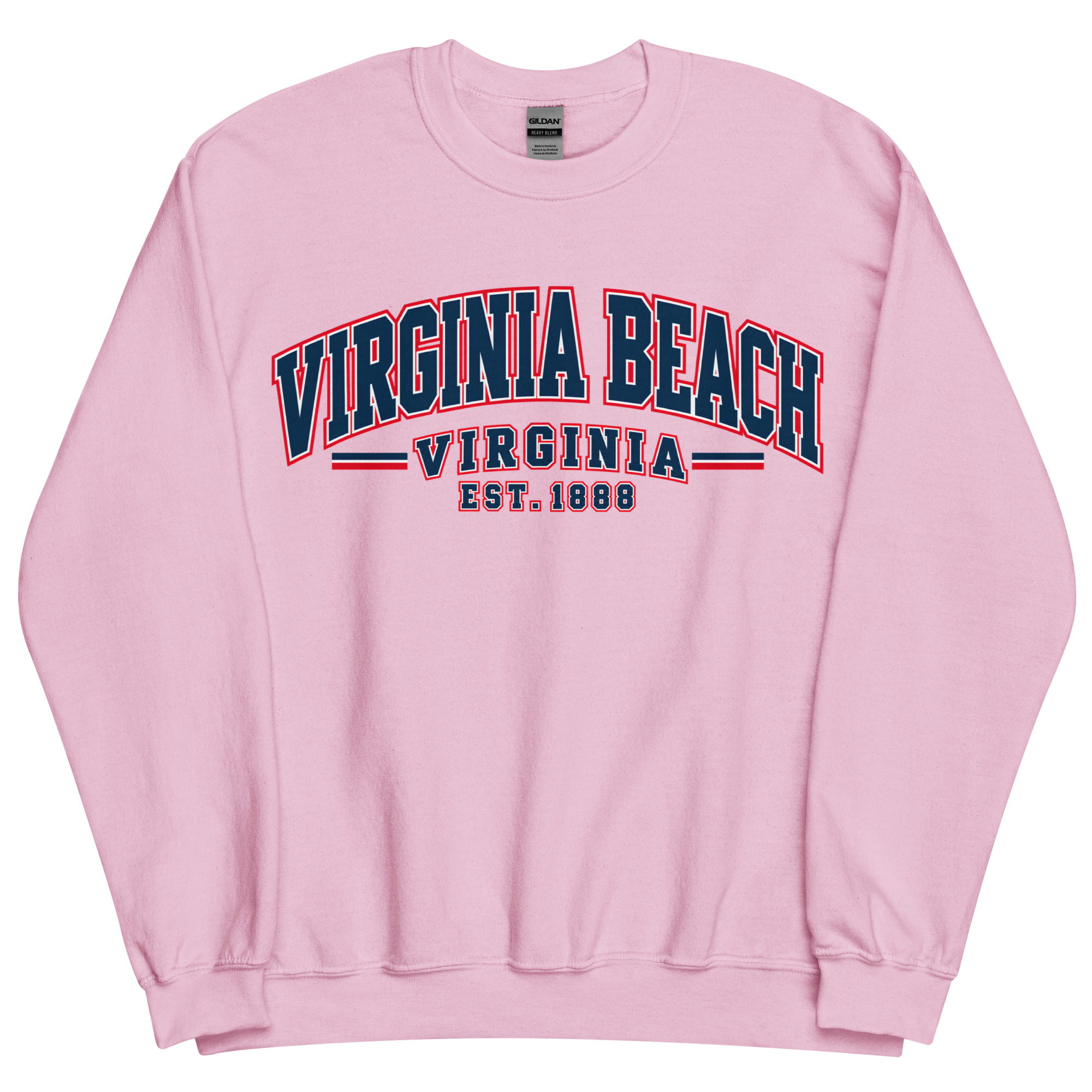 Virginia Beach Varsity Sweatshirts College Style