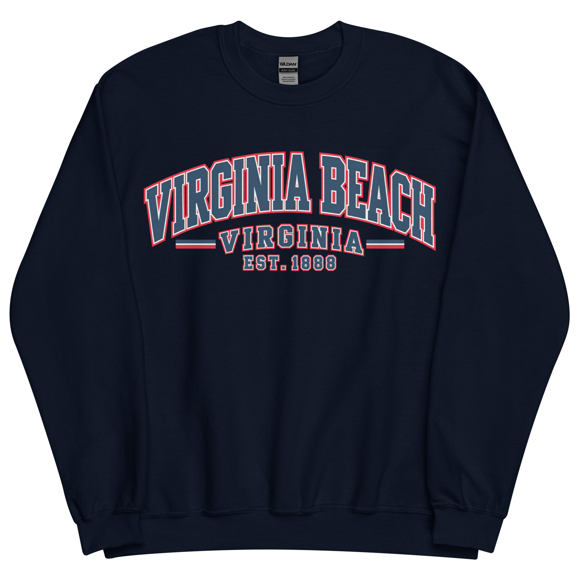 Virginia Beach Varsity Sweatshirts College Style