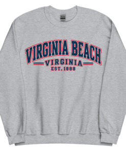 Virginia Beach Varsity Sweatshirts College Style