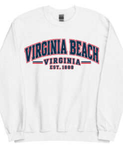 Virginia Beach Varsity Sweatshirts College Style
