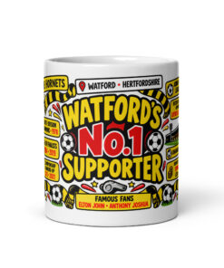 Watford Mug No1 Supporter Gift Mugs