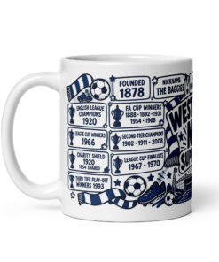 West Brom Mug No1 Supporter Gift Mugs