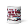 West Ham Mug No1 Supporter Gift Mugs