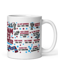 West Ham Mug No1 Supporter Gift Mugs