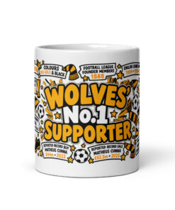 Wolves Mug No1 Supporter Gift Mugs