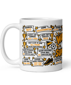 Wolves Mug No1 Supporter Gift Mugs