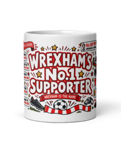 Wrexham Mug No1 Supporter Gift Mugs