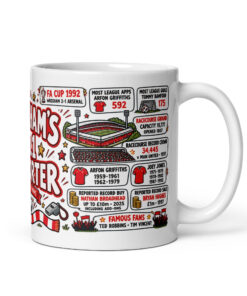 Wrexham Mug No1 Supporter Gift Mugs