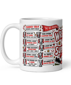 Wrexham Mug No1 Supporter Gift Mugs